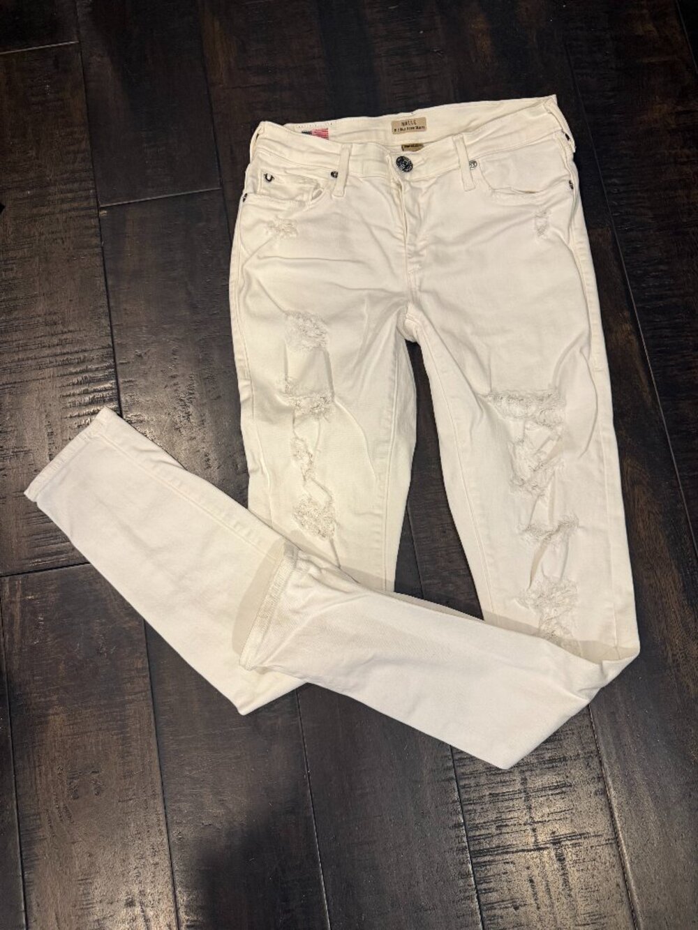 True Religion Halle skinny size 26 white